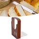 Folding Bread Cutter Bread Adjustable Thickness Lower Non Slip Design Bread Savings Bread Ham And Cheese