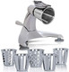 Heavy Duty Vegetable Chopper Dynamic Food Processor With Stainless-Steel Shredders