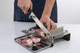 Mezzaluna Mincing Chopper Easy Grip Pizza Cutter And Salad Chopper Quick Rocking N Chopping Meat Herbs And SaladsYellow Mezzaluna Mincing Chopper Easy Grip Pizza Cutter And Salad Chopper Quick Rocking N Chopping Meat Herbs And SaladsYellow