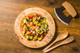 Alaskan Ulu Knife Mezzaluna Chopper- Effortlessly Chop Veggies With One Hand Includes Wooden Stand. Perfect Pizza Cutter And Salad Chopper. Ideal For Meat Herbs And Salads Alaskan Ulu Knife Mezzaluna Chopper- Effortlessly Chop Veggies With One Hand Includes Wooden Stand. Perfect Pizza Cutter And Salad Chopper. Ideal For Meat Herbs And Salads