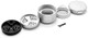 Bake Sale Aircraft Grade Aluminum Grinder 5-Piece 63Mm (Grey)