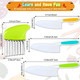 4 Pcs Kids Knife Set Kids Kitchen Knife With Crinkle Cutter Serrated Edges Plastic Toddler Chef Knife For Real Cooking & Cutting Fruit Bread 4 Pcs Kids Knife Set Kids Kitchen Knife With Crinkle Cutter Serrated Edges Plastic Toddler Chef Knife For Real Cooking & Cutting Fruit Bread