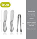 True Cheese Tool Set Stainless Steel Knife Set Charcuterie Accessories With Butter Spreader Knife And Mini Tongs Stainless Steel Set Of 3 True Cheese Tool Set Stainless Steel Knife Set Charcuterie Accessories With Butter Spreader Knife And Mini Tongs Stainless Steel Set Of 3