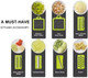 16-In-1 Vegetable Chopper With Stainless Steel Blades Egg Separator Slicer Dicer Spiralizer & Large Bpa- Container - Multipurpose Kitchen Tool For Quick Meal Prep 16-In-1 Vegetable Chopper With Stainless Steel Blades Egg Separator Slicer Dicer Spiralizer & Large Bpa- Container - Multipurpose Kitchen Tool For Quick Meal Prep
