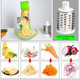 16-In-1 Vegetable Chopper With Stainless Steel Blades Egg Separator Slicer Dicer Spiralizer & Large Bpa- Container - Multipurpose Kitchen Tool For Quick Meal Prep 16-In-1 Vegetable Chopper With Stainless Steel Blades Egg Separator Slicer Dicer Spiralizer & Large Bpa- Container - Multipurpose Kitchen Tool For Quick Meal Prep