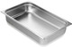 Vevor Hotel Pan Full Size Anti-Jam Steam Pan 0.8Mm Thick Stainless Steel Restaurant 4-Inch Deep Commercial Steam Table Pans Catering Storage Food For Industrial & Scientific