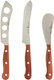 Wüsthof 3-Piece Plum Wood Charcuterie Set