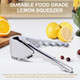 Lemon Squeezer Stainless Steel Heavy - Duty Lime Squeezer Manual Juicer For Lemon Citrus Lime Orange Easy Squeeze Fold Handheld Citrus Squeezer