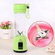 Portable Blender For Shakes And Smoothies Cordless Personal Mini Travel Fruit Juicer Cup Mixer Electric Smoothie Blender Maker 13Oz Bottles Usb Rechargeable (Green)