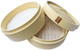 Zoie + Chloe 100% Cotton Reusable Liners For Bamboo Steamers - 6 Pack