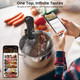 Blitzhome Sous Vide Cooker Wifi AppTouch Control Ipx7 Waterproof Compact Sous Vide Machine Pro Accurate Temperature  and Timer Ultra Quiet Stainless Precision Immersion Circulator With Recipes