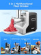 Meat Grinder Heavy Duty 3000W Max Ultra Powerful 5 In 1 Housnat Multifunction Electric Meat Grinder Sausage Stuffer Slicer/Shredder/Grater Kubbe & Tomato Juicing Kits Home Kitchen Use
