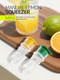 Lemon Squeezer Screw-Top 4Pcs Manual Juicer With Filter Portable Citrus Juicer For Lemon/Lime/Orange Food Grade Lime Squeezer Bpa-Free Easy To Clean & Carry Ideal For Cocktails Cooking Bbq