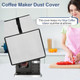 Coffee Maker Dust Cover For Ninja Coffee Maker Cfn601/Cm401/Cm371 Heavy Duty Waterproof Dust-Proof Coffee Maker Protective Cover Dust Cover With Handle And Easy To Clean (Silver Grey) Coffee Maker Dust Cover For Ninja Coffee Maker Cfn601/Cm401/Cm371 Heavy Duty Waterproof Dust-Proof Coffee Maker Protective Cover Dust Cover With Handle And Easy To Clean (Silver Grey)