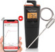 Nutrichef Bluetooth Grill Bbq Meat Thermometer Digital Wireless Grill Thermometer Timer Alarm 150 Ft Barbecue Cooking Kitchen Food Meat Thermometer For Smoker Oven