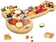 Funny Aperitif BoardCheese Board And Solid Wood Charcuterie PlatterIdeal Bachelor Party And Wedding Funny And Gag Novelty Kitchen Cutlery. (Small(10 Inches/24 Cm))