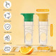 Screw Top Manual Lemon Squeezer 2 Pcs Small Lemon Juicer Squeezer Portable Handheld Lime Juicer With Lid Mini Orange Press For Home Screw Top Orange Press For Seasoning Cooking And Cocktails