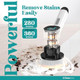 Electric Spin Scrubber - Electric Scrubber For Cleaning With 7 Replaceable Heads - Full-Body Waterproof Tub Scrubber With Long Handle - Electric Brush Cleaner For Bathroom