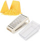 Cheese Grater Multipurpose Kitchen Box Graters With Double Sided Removable Container Professional Box Grater For Cheese Vegetables Ginger Garlic