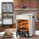 try 1700W Electric Steak Broiler Indoor Steak Grill Automatic Steak Smoker Broiler Gas-Free Time Temperature Adjustable For Beef Chicken Vegetables 110V Us