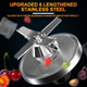 Professional Blenders For Kitchen 2L Large Capacity Smoothie Blender 2200W High Power Home And Commercial Countertop Blender 68Oz Bpa Free Blender For Shakes And Smoothies With Timer Crushing Ice