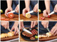 Wellstar Sandwich Knife 6 Inch Serrated Utility Knife High Carbon Stainless Steel Blade For Bread Vegetable Meat Cutting Butter Spreader Knife - Rainbow