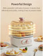 Two Tier Food Steamer 1200W Electric Hot Pot With Steaming Plate Mini Hot Pot For Fast Simultaneous Cooking 10.5L Stackable Multipurpose Cooker For Soup Noodles Oatmeal (Pp+Pc
