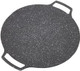 Korean Grill Pan With Non Stick 6 Layer Coating Round Grill Pan With Pouch For Induction Cooktop Electric Cooktop Indoor Or Outdoor Grilling(Universal 30Cm)