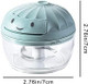 Manual Food Chopper Stainless Steel Blades Hand Chopper Pull String Hand Food Shredder For Vegetable Onions Meat Garlics Chopper