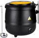 Food Soup Kettle Warmer With Ladle Countertop Cheese Warmer Catering Soup Warmer Commercial For Buffet Food Warmer Party