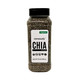CEREAUSLY Organic Black Chia Seeds in Bulk  NON-GMO  Kosher  Gluten-Free  Vegan - 1.5 Pound