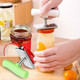 MIGORA Bottle Cap Opener Stainless Steel Adjustable Lids Off Jar Opener Labor-Saving Screw Can Opener for Kitchen Gadget Can Opener Adjustable Jar Cap Opener (Multicolor) 1 Pcs