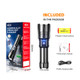 Kezu Aluminum Alloy Strong Light Flashlight White Laser Wick , Battery Indicator ( KH - W308 ) Kezu Aluminum Alloy Strong Light Flashlight White Laser Wick , Battery Indicator ( KH - W308 )