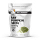 It's Just - Pumpkin Seeds Pepitas No Shell Keto Friendly Snacking Non-GMO Packed in USA RawUnsalted 15 Ounce