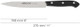 Arcos Kitchen Knife 6 Inch Nitrum Stainless Steel. 160 mm Blade. Polyoxymethylene (POM) Handle. Color Black