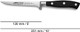 Arcos Boning Knife 5 Inch Nitrum Stainless Steel And 130 Mm Blade. Professional Butcher Knife To Slice Bones From Meat. Ergonomic Polypropylene Handle. Series Rivera. Color Black. Arcos Boning Knife 5 Inch Nitrum Stainless Steel And 130 Mm Blade. Professional Butcher Knife To Slice Bones From Meat. Ergonomic Polypropylene Handle. Series Rivera. Color Black.