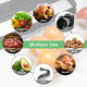 (Total 200Feet) 8X50 Rolls 4 Pack Vacuum Sealer Food Bags Rolls With Bpa Heavy DutyGreat For Vac Storage Or Sous Vide Cooking