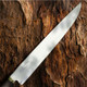 Brazilian Flame Handmade 2Mm Stainless Steel Field Knife With Sheath
