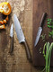 Cangshan Helena Series 10-Inch Butcher Knife Forged German Steel Black 502414