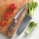 Cangshan Yari Series X-7 Damascus Steel 7-Inch Kiritsuke Knife With Sheath Cangshan Yari Series X-7 Damascus Steel 7-Inch Kiritsuke Knife With Sheath