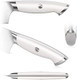 Cangshan Thomas Keller Signature Collection Swedish Powder Steel Forged 5-Inch Serrated Utility Knife White