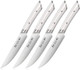 Cangshan Helena Series German Steel Forged 4-Piece Fine-Edge Steak Knife Set (White)