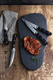Cangshan Tn1 Series 1021769 Swedish 14C28N Steel Forged 7-Inch Santoku Knife And Wood Sheath Set