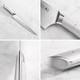 Cangshan Helena Series German Steel Forged 2-Piece Carving Set (White)