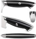 Cangshan Thomas Keller Signature Collection Swedish Powder Steel Forged 8-Inch Chef Knife Black
