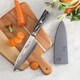 Cangshan Yari Series 6-Inch Chef'S Knife With Sheath X-7 Damascus Steel 501219 Cangshan Yari Series 6-Inch Chef'S Knife With Sheath X-7 Damascus Steel 501219