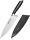 Cangshan Alps Series 502735 German Steel Forged 8-Inch Chef'S Knife With Sheath Black