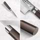 Cangshan Haku Series 3.5-Inch Paring Knife With Sheath Forged X-7 Damascus Steel 501097 Cangshan Haku Series 3.5-Inch Paring Knife With Sheath Forged X-7 Damascus Steel 501097