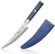 Cangshan Ts Series 1020663 Swedish 14C28N Steel Forged 8-Inch Bread Knife And Wood Sheath Set