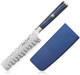 Cangshan Tg Series 62212 Swedish 12C27 Steel Serrated Utility Knife 5-Inch G10 Handle